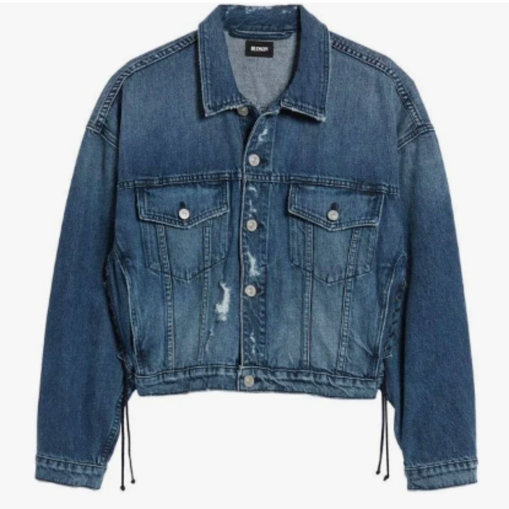 Hudson Jeans Women's Rei Cropped Jean Jacket
